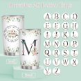 thumbnail image 6 of Personalized Initial M Tumbler 20oz, Monogrammed Gift for Women Birthday Mothers Day Religious Gift, Personalized Christian Gift for Women Initial Coffee Mug, 6 of 6