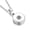 Color 3, variant on 18mm Snap Button Necklace with 60cm Chains Vintage Snap Pendant for Women-Color 3