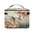 thumbnail image 3 of HELLHERO Makeup Bag with Brush Slots Travel Accessories Organizer Travel Make Up Organizer Camping for Woman, 3 of 3