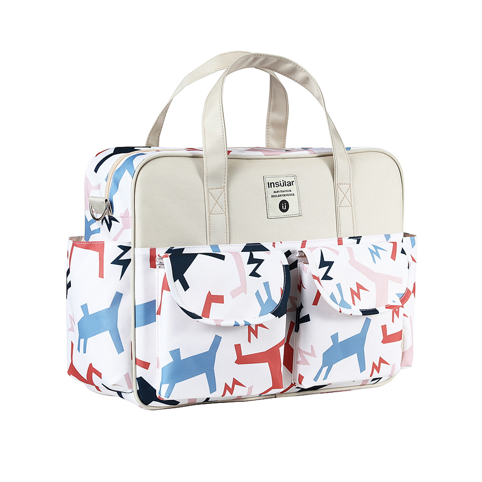 insular Mummy Maternity Nappy Diaper Bag Large Capacity Baby Bag Travel Handbags 