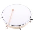 thumbnail image 1 of Tambor de mano afinable, tambor de percusión de mano con llave ajustable (juguete) 11 pulgadas, 1 of 7