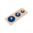 thumbnail image 1 of Wood Shape Puzzles Memory Games Learning Knob Puzzle Peg Puzzle for Game rectangle, 1 of 9
