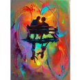 thumbnail image 1 of Kit de pintura por números DIY amantes mano aceite arte imagen artesanía hogar pared decoración Hugtrwg Para estrenar, 1 of 9