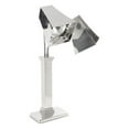 thumbnail image 4 of HUBERT® Food Heat Lamp Double Square Shade Stainless - 17"W x 13 1/2"D x 25 3/8"H, 4 of 7