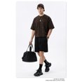 thumbnail image 2 of Men's Oversized Leopard Print T-Shirt, Relaxed Cotton Crewneck Streetwear Tee, 2 of 4
