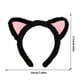 thumbnail image 3 of Diadema con orejas de gato para lavarse la cara, maquillarse, disfraz de cosplay, diademas suaves de gato, accesorios para el cabello para mujeres y adolescentes., 3 of 9