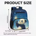 thumbnail image 7 of Jeiento Preschool Backpack for Toddler 2-5, Cute Panda 13.5 Inch Kids School Bag for Boys, Lightweight Bookbag with 2 Side Mesh Pockets, Blue, 7 of 7
