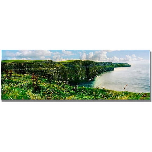 Trademark Art "Cliffs Of Mohr" Canvas Wall Art by Preston
