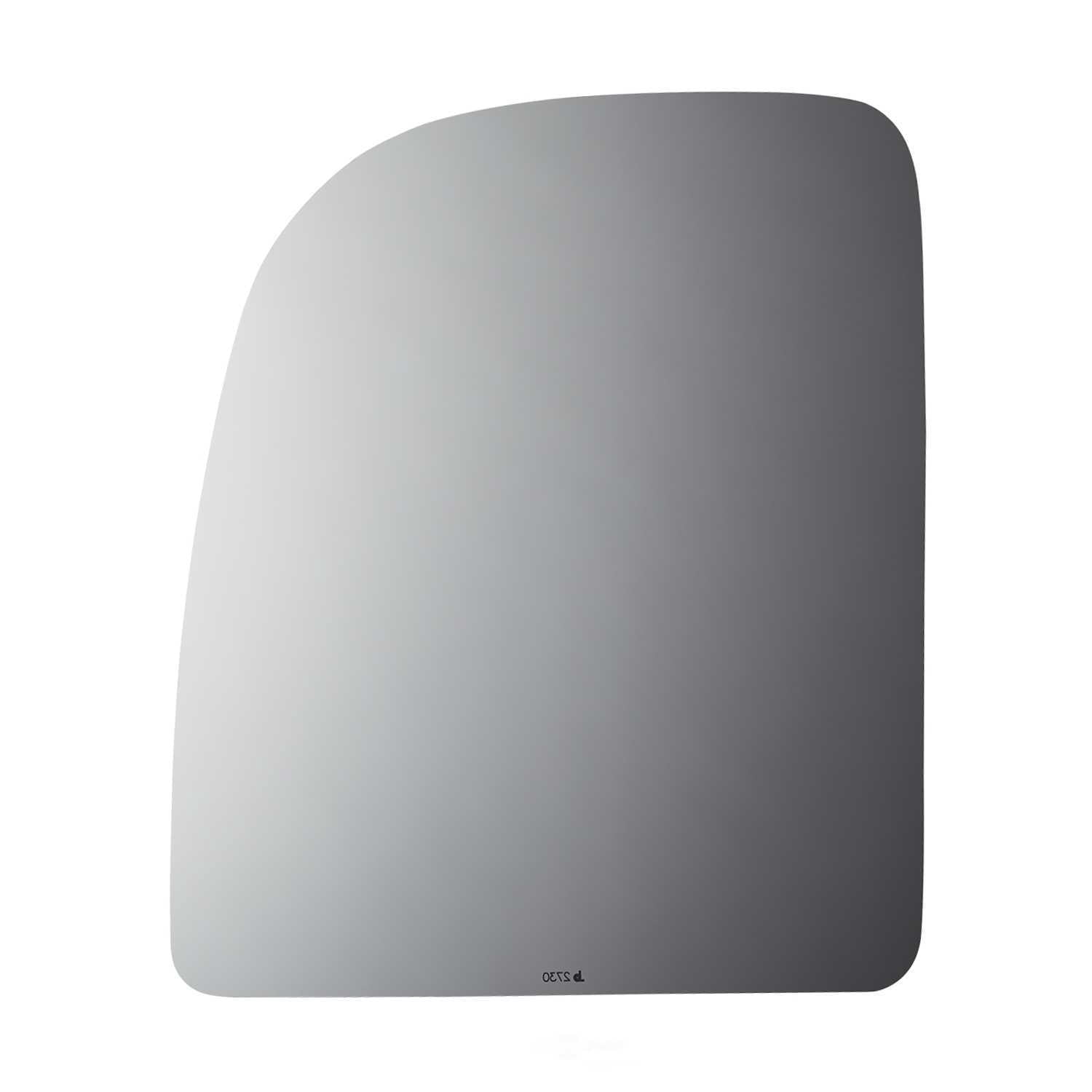 Burco Side View Mirror Replacement Glass - Clear Glass - 2730
