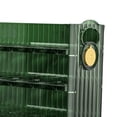 thumbnail image 2 of Contenedor para huevos de cocina y refrigerador, organizador de huevos plegable de 3 capas, accesorios livianos Verde, 2 of 2