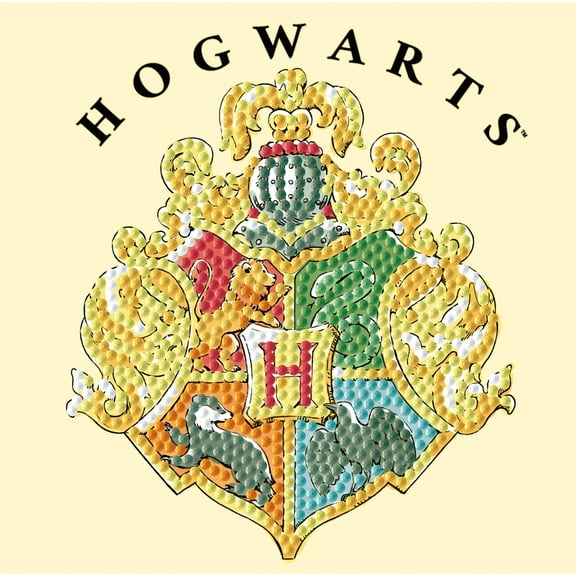 DIAMOND DOTZ® Harry Potter Hogwarts Crest Special Edition DOTZ® Box Diamond Painting Kit