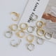 thumbnail image 3 of Guardurnaity Accesorios para pendientes de cobre, ganchos dorados, suministro de joyería DIY, cierres, hallazgos de Clip, enlazador chapado, japonés Ropa, zapatos y accesorios Miscelánea Blanco Guardurnaity AP015511-02, 3 of 6
