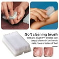 thumbnail image 3 of TNOBHG Manicure Nail Brush Disposable Nail Brush Sterile Surgical Scrub with Soft Dense Bristles Portable Tool to Remove Dirt Clean Fingers Ideal for Salon, 3 of 8