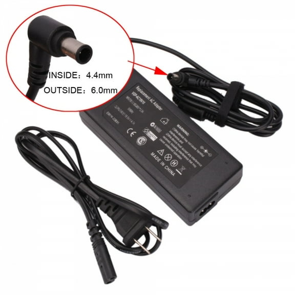 90W AC Power Adapter for Sony Vaio pcg-f630 VGN-CS190Y VGN-FZ220E vgn-s570p s VPCY vgp-ac19v14  Cord