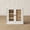 White, variant on CHIC HOUSE Storage Cabinet with Acrylic Doors & Shelves, Modular Fluted Sideboard Buffet Cabinets, Small Coffee Bar Kitchen Pantry, Modern Media Console Cabinet for Living Room, Bedroom, Black