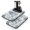 White-528, variant on 2 Pack Washable Rubber Multicolored Flower Leaves Dish Drying Mats for Kitchen Counter Home Large Coffee Bar Pad Accessories and Decor for Utensils Stemware (2pcs 19.5''x12'')