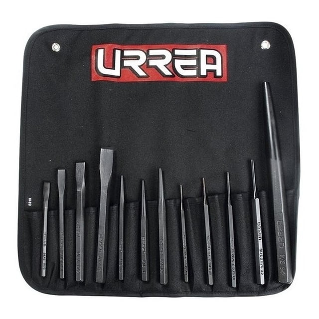 Juego De Cinceles, Punzones Y Botadores 12 Piezas No.5 Urrea Urrea NO.5