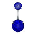 thumbnail image 1 of 1PC Steel Belly Button Rings Crystal Piercing Navel Heart Style Navel Piercing Earring Belly Piercing Sexy Body Jewelry Ombligo FGS, 1 of 7