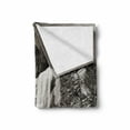 thumbnail image 2 of Yosemite Soft Flannel Fleece Blanket, Waterfalls in Yosemite National Park in California Monochromic Old Picture Print, Cozy Plush for Indoor and Outdoor Use, 70" x 90", Black White, by Ambesonne, 2 of 6
