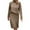 Khaki, variant on Yeaiivve Women 2 Piece Outfits Solid Sweatshirt Skirt Sets Fall Casual Long Sleeve Pullover Top Bodycon Midi Skirts Lounge Travel Set Wine S