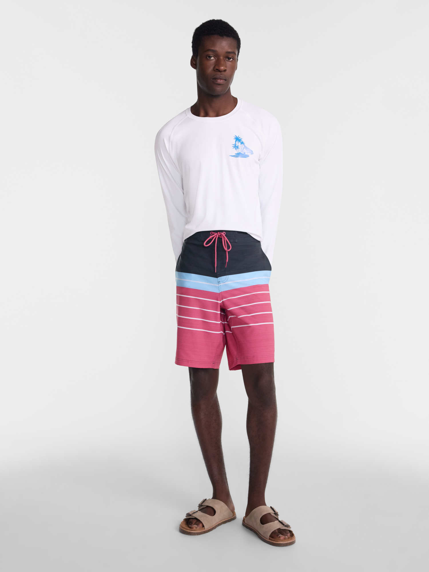 George Men's E-Board Swim Trunks with UPF 50+ photo 2