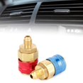 thumbnail image 2 of HLONK Kits d'Adaptateurs R134A de Qualité Industrielle Coupleur Rapide pour Charge de Climatiseur Connecteur Côté Haut Bas Ensemble de Conversion, 2 of 7