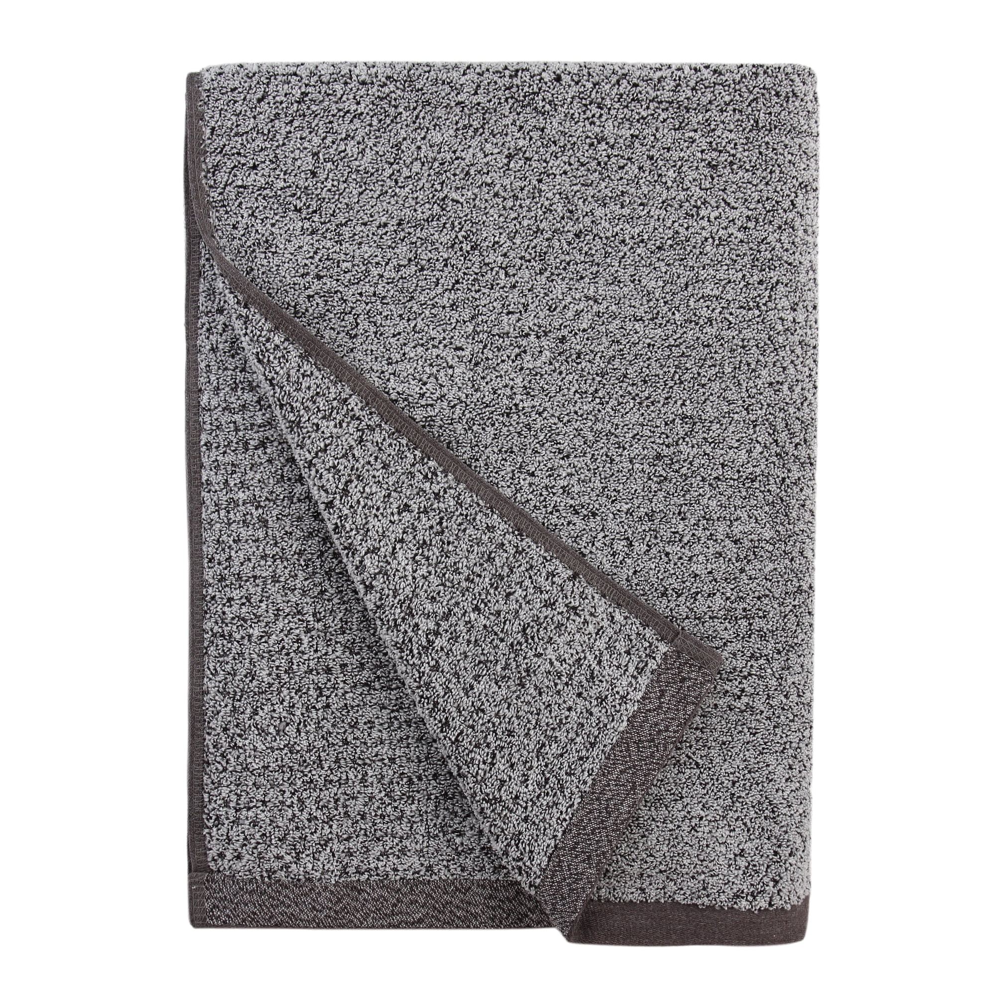 Fabreware FBT-008-G-7 Gray Cotton Yarn-Bath Towel- 6pc