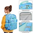 thumbnail image 4 of Disney's Stitch 2-Piece 16" Premium Youth Backpack & Lunch Kit Set For Girls, 4 of 6