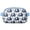 Sky-blue-11, variant on Boho Elephant Fanny Pack - Mandala & Paisley Print Waist Bag, Waterproof Adjustable for Travel & Festivals