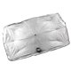 thumbnail image 5 of Parasol para coche, color plateado, tamaño pequeño, protector solar, parasol para ventana, resistente a los rayos UV, 5 of 10