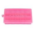 thumbnail image 1 of ZOUSSIQI 15 Grid Silicone Ice Cube Mold with Lid Rectangular DIY Ice Cube Tray for Home Kitchen BakeryRose Red JU316-52153, 1 of 13
