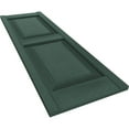 thumbnail image 5 of Ekena Millwork 12"W x 32"H Lifetime Vinyl, TailorMade Two Equal Panels, Raised Panel Shutters, w/Shutter-Loks (Per Pair), Forest Green, 5 of 5
