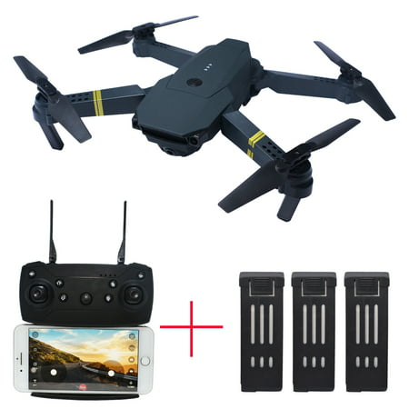 Cooligg S168-X Drone Quadcopter Mavic Pro with RC 720p HD Camera 2MP WIFI FPV Foldable Arm Selfie 6 Axis + 3PCS