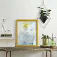 thumbnail image 5 of Canary and Sky II - Framed Print w/glass - Sunflower Yellow, 5 of 7