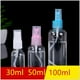 thumbnail image 3 of Botellas de spray Zulema Conjunto de Botella de atomizador de viaje de plástico transparente de niebla fina vacía 30ml, 3 of 3