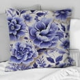 thumbnail image 2 of Designart "Lavender Paisleys in White and Purple" Paisley Printed Throw Pillow, 2 of 5