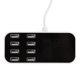 thumbnail image 2 of Cargador de coche con adaptador USB de estación de carga de 8 puertos con pantalla LED de 40W para teléfono inteligente, 2 of 8