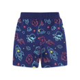 thumbnail image 4 of PINQI Summer Toddler Boys Rocket Cute Printed Shorts Kids Drawstring Cotton Sweatpants Casual Elastic Waist Active Shorts Pants(1-Blue,2 Years), 4 of 6