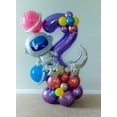 thumbnail image 2 of Number Balloon 40 Inch for Birthday Decorations, Large Foil Balloon Numbers, Mylar Giant Birthday Balloon for Boy Girls Women Men, 2 of 18