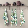 thumbnail image 5 of Coolnut St. Patrick's Day Green Clover Kitchen Dish Towel Set,Drying Kitchen Towels Tea Towels Gift Set for Drying Cleaning Cooking Baking 1Pcs Wash cloth, 5 of 7