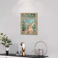 thumbnail image 3 of Bathroom Wall Decor Funny Rabbit Bathroom Pictures Wall Art Canvas Print Have A Seat Bathroom Sign Painting Framed Modern Home Artwork Decorations For Restroom 12"x16", 3 of 6