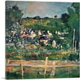 thumbnail image 1 of ARTCANVAS View of Auvers 1873 Canvas Art Print by Paul Cezanne - Size: 18" x 18" (1.50" Deep), 1 of 9