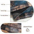thumbnail image 6 of Vintage Wooden Area Rug 3x5 FT, Non Slip Entryway Bedside Carpet, Farmhouse Retro Shabby Wood Washable Soft Floor Carpet Indoor Mat Non-Shedding Throw Rugs for Dorm Kitchen Home Office, 6 of 8