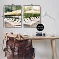 thumbnail image 4 of Stupell Industries Chaise Lounges with Umbrellas Nautical & Beach Photography Wrapped Canvas Art Print Wall Art, 24 x 30, Set of 2, 4 of 8
