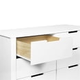 thumbnail image 4 of Carter's By DaVinci Colby Commode Double à 6 Tiroirs, Blanc, 4 of 8
