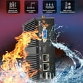 thumbnail image 4 of Mini PC CPU, J4125 8G DDR4 Fanless Industrial PC With Dual Gigabit LAN Ports Dustproof For Win 7 10, Mini PC 100-240V, 4 of 8