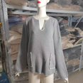 thumbnail image 3 of Ftwytp Cardigan for Women Knitted Sweater Long Sleeve Open Front Sweaters Coats Floral Knit Jumper Jacket Cardigan V Neck Button Down Cardigans Knitwear, 3 of 3