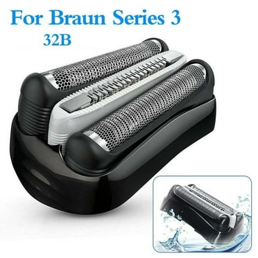 Compatible with Braun Series 3 32B 340 320 310 Shaver Replacement Foil Razor Head Cutter