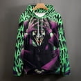 thumbnail image 6 of Joker Hoodies for Men Women, Unisex Hooded Sweatshirt, Oversized Pullover with 3D Print, Casual Loose Fit Hoodie, S-6XL, 6 of 8