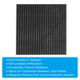 thumbnail image 4 of Uxcell 2x2x0.8" Planter Flower Pot Feet Square Non-slip Rubber Invisible Riser, Black 6 Pack, 4 of 5